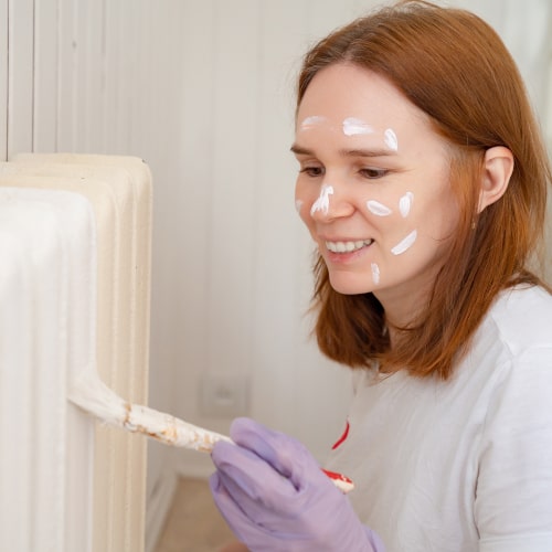 Heizkörper streichen